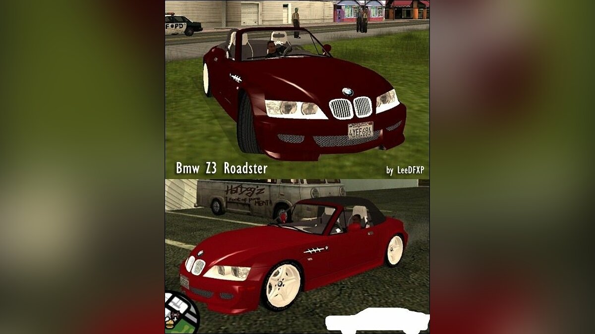 BMW Z3 Roadster для GTA San Andreas - Картинка #1