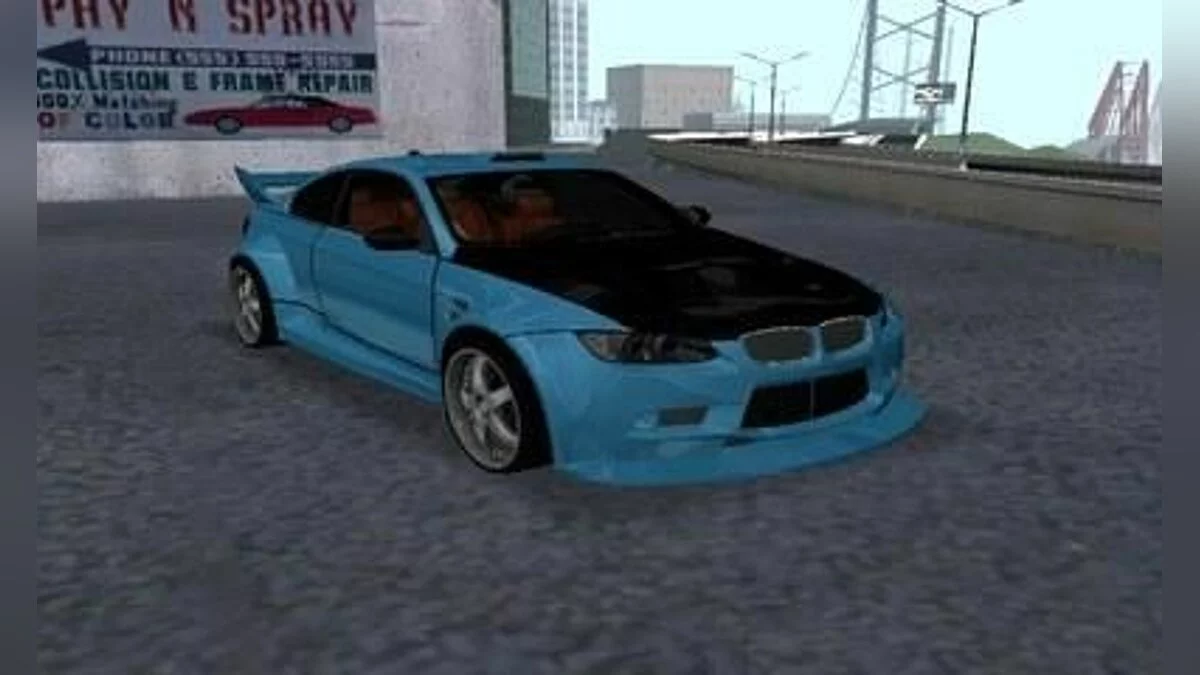 BMW M3 e92 / GTA San Andreas