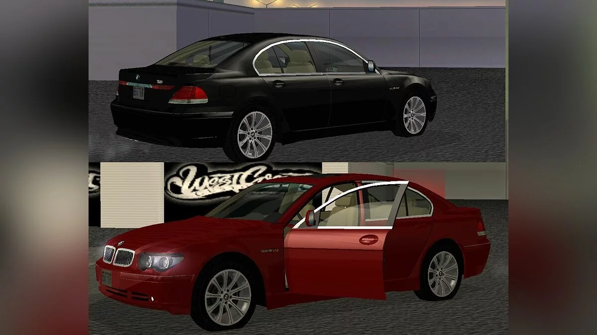 BMW 760I 2002 / GTA San Andreas
