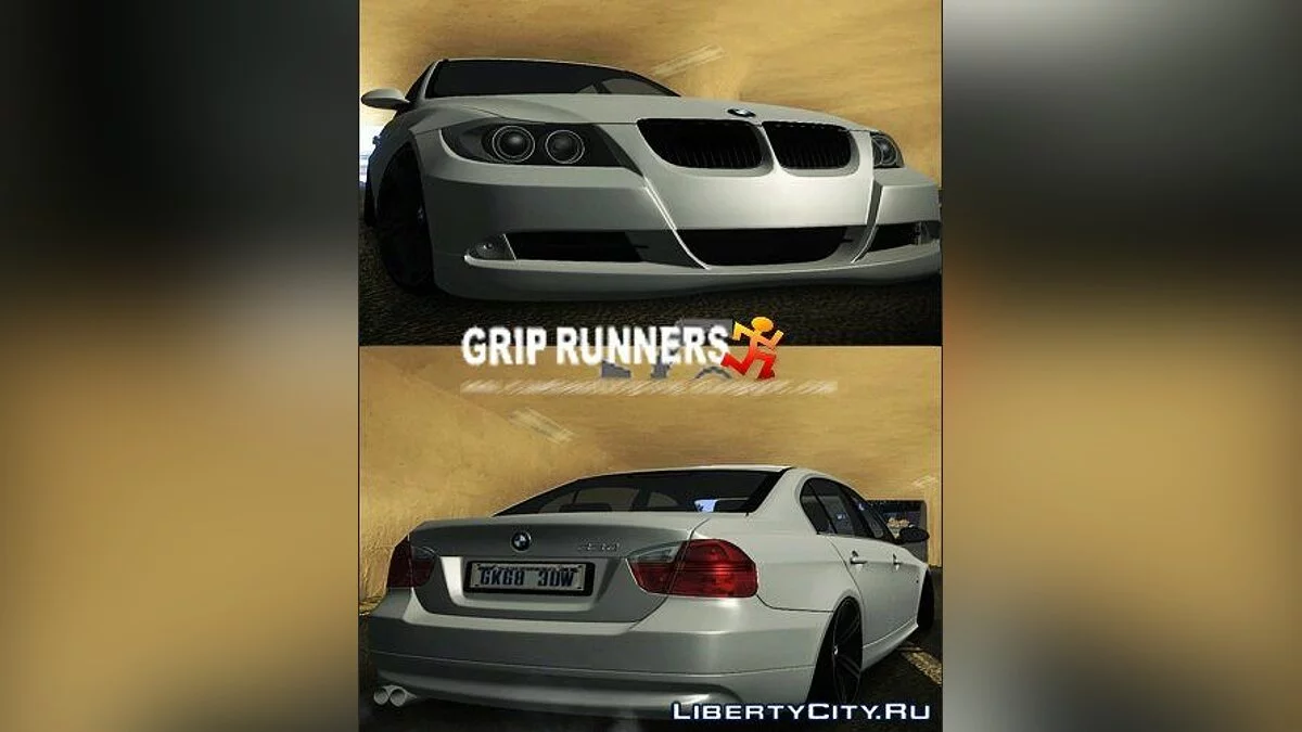 2007 BMW 330 E90 / GTA San Andreas