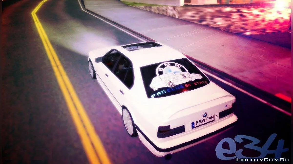 BMW E34 Lowville by NoxXx / GTA San Andreas