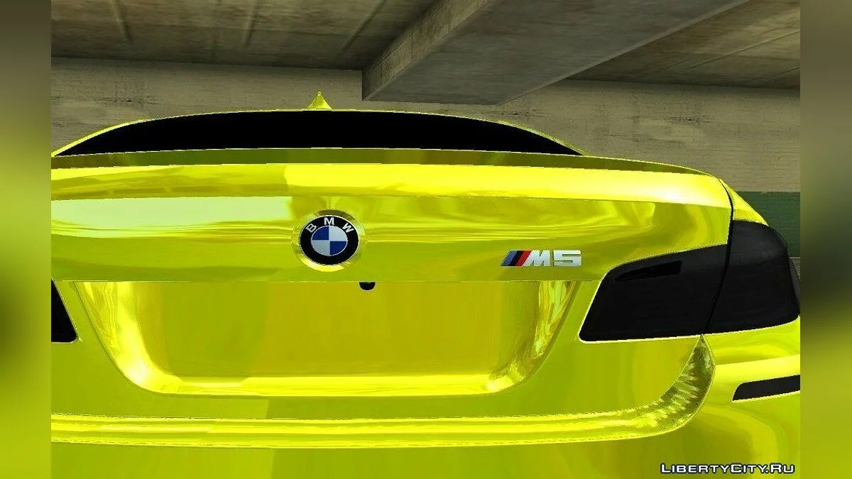 BMW M5 F10 Gold / GTA San Andreas