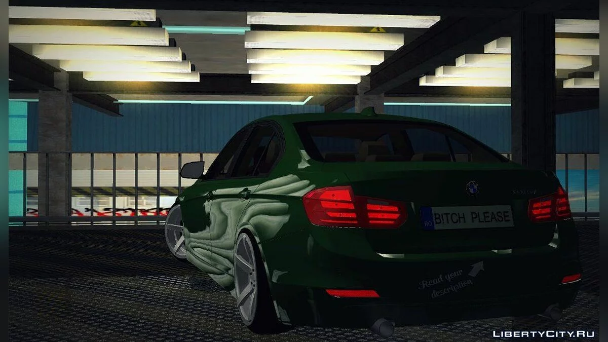 2012 BMW 3 Series F30 Stanced / GTA San Andreas