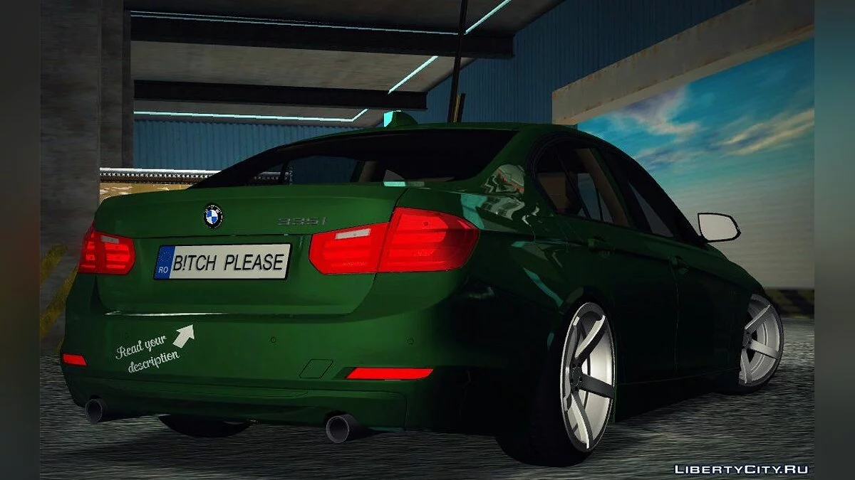2012 BMW 3 Series F30 Stanced / GTA San Andreas
