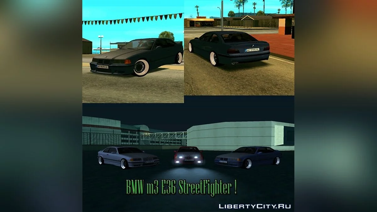 BMW e36 StreetFight Edition / GTA San Andreas