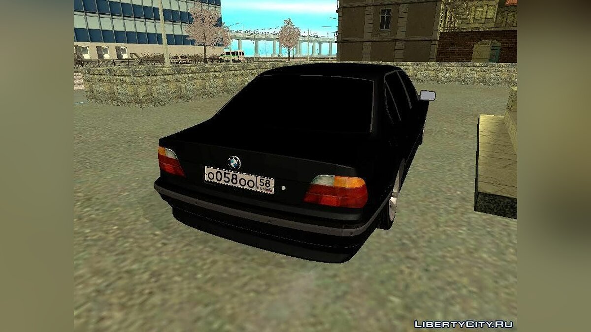 Скачать BMW 750 Бумер для GTA San Andreas