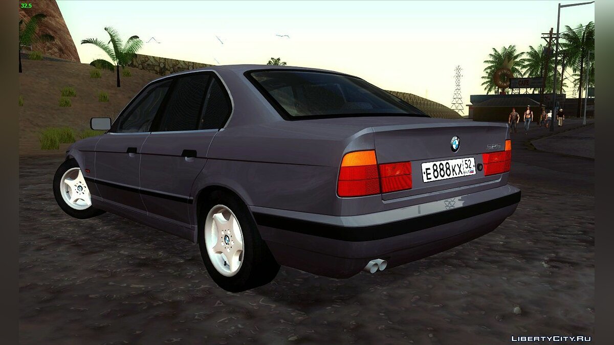 Скачать BMW 525 (E34) для GTA San Andreas