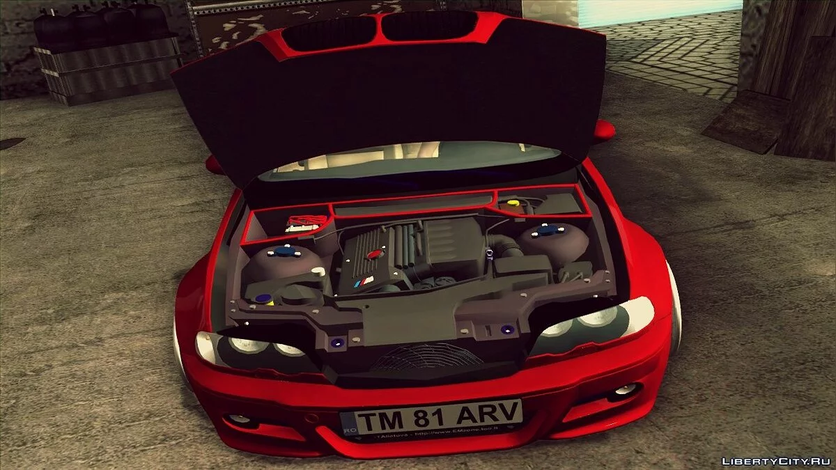BMW M3 Cabrio Candy Stance / GTA San Andreas