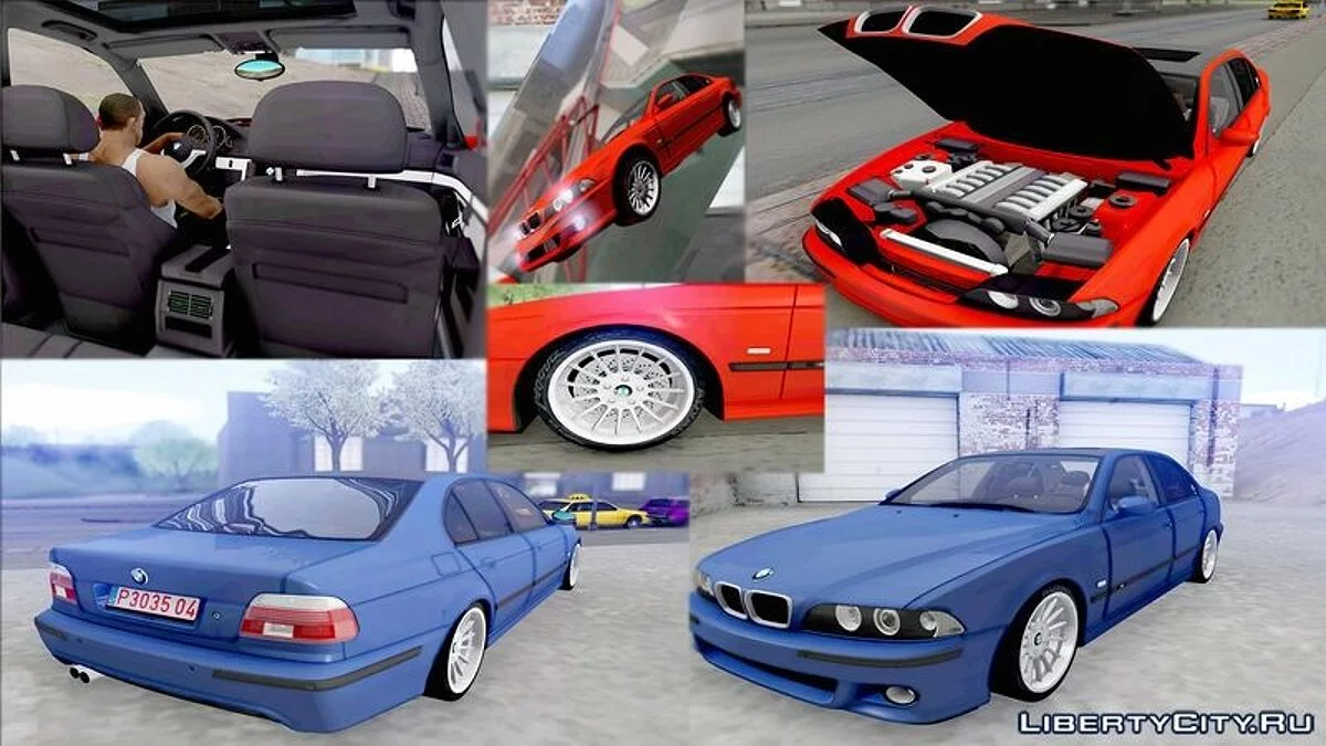 BMW E39 540i Mtech  / GTA San Andreas