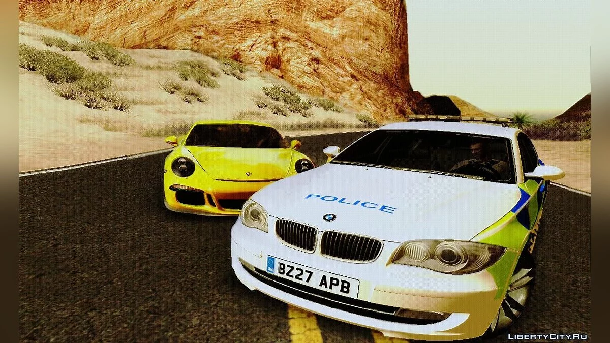 BMW 120i SE Police / GTA San Andreas