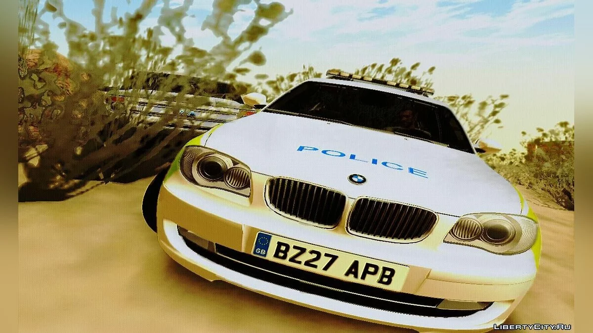 BMW 120i SE Police / GTA San Andreas