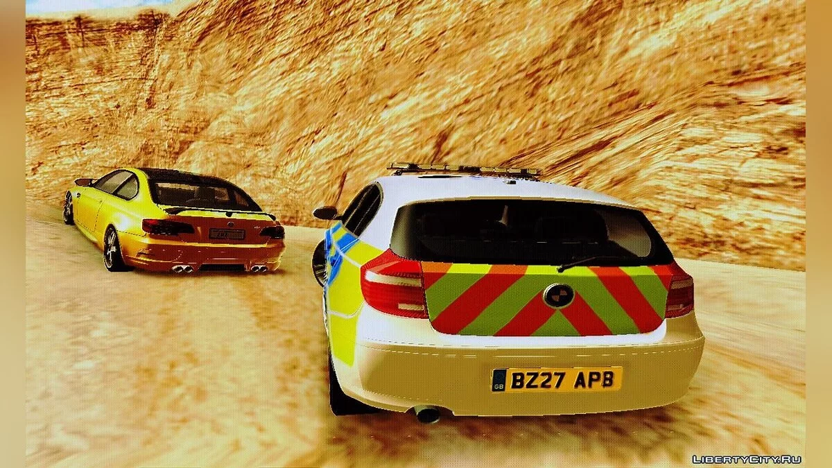 BMW 120i SE Police / GTA San Andreas