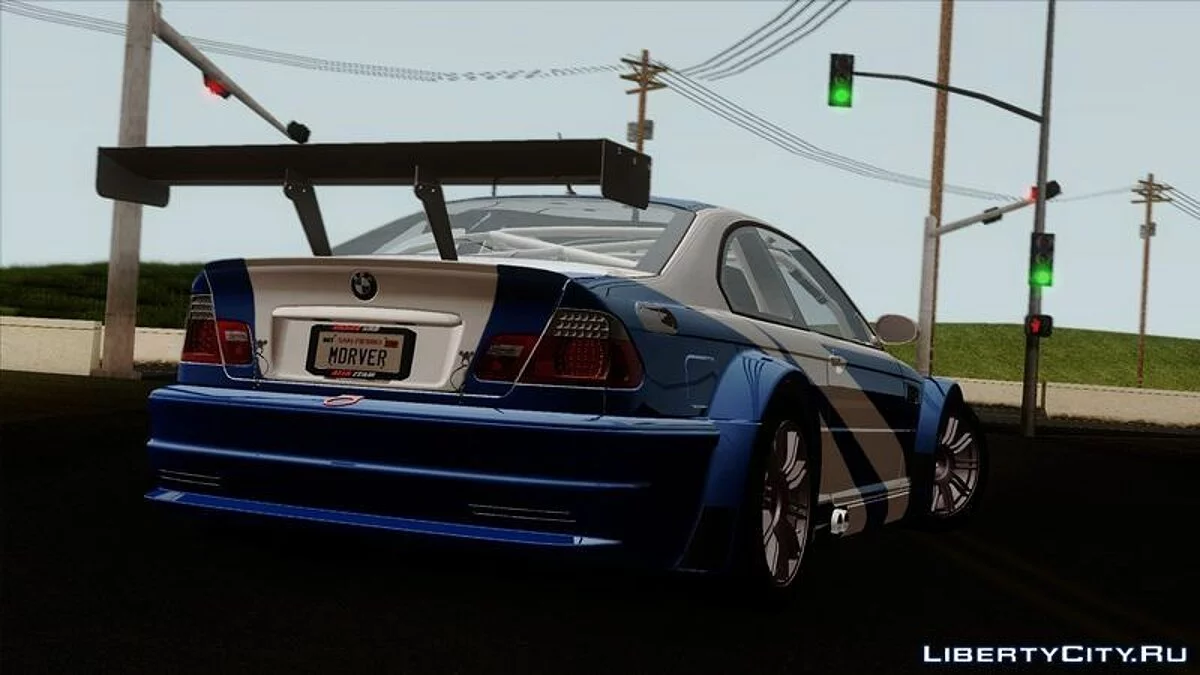 BMW M3 GTR [E46] 2004 / GTA San Andreas