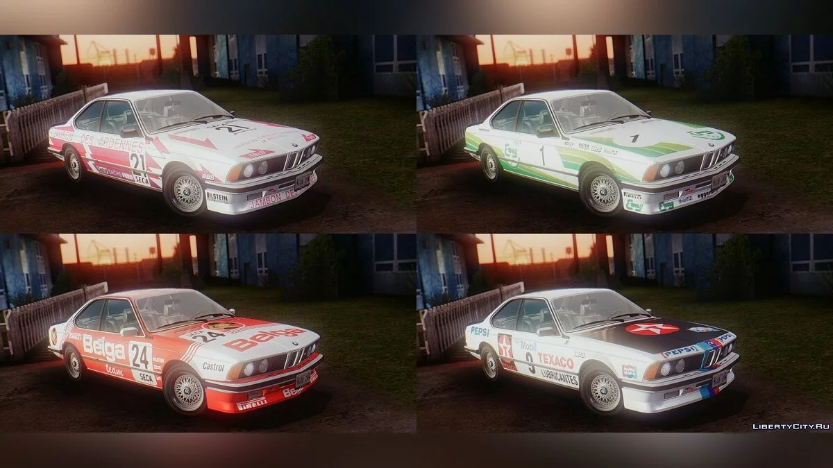 BMW M635 CSi (E24) 1984 / GTA San Andreas