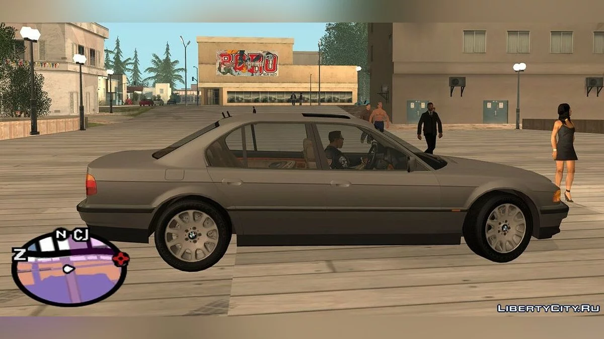 1996 BMW 750i E38 / GTA San Andreas