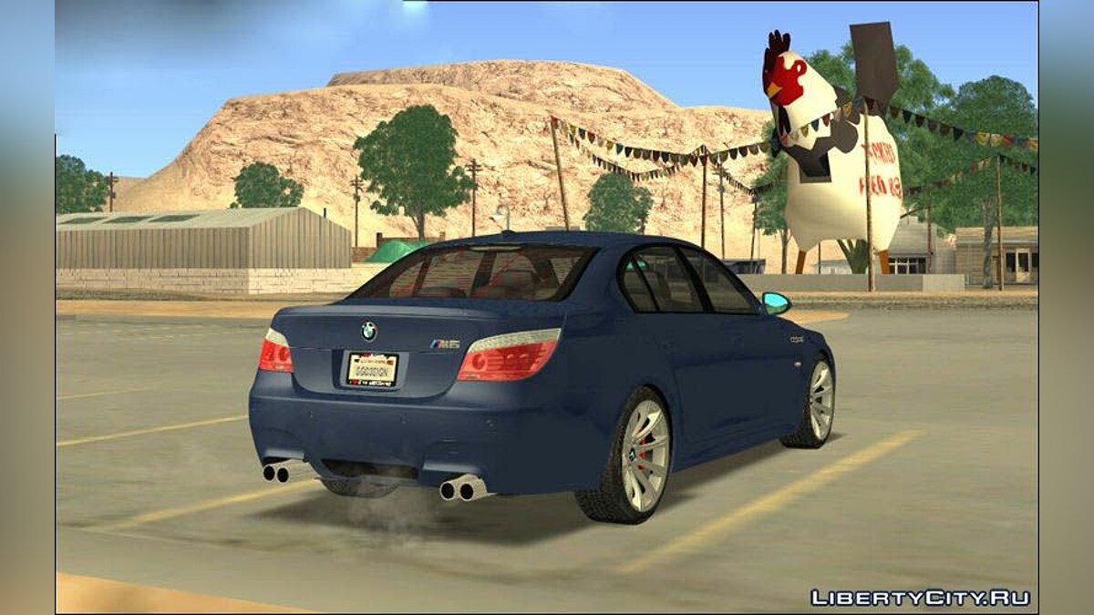 Скачать BMW E60 M5 для GTA San Andreas