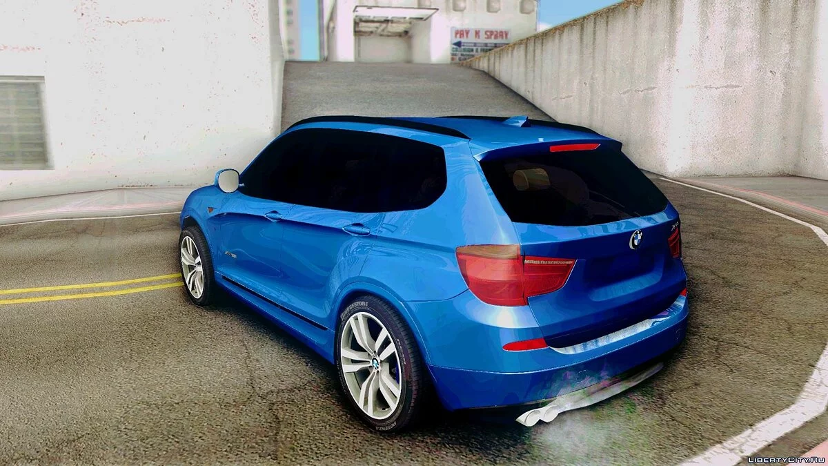2012 BMW X3 F25 / GTA San Andreas