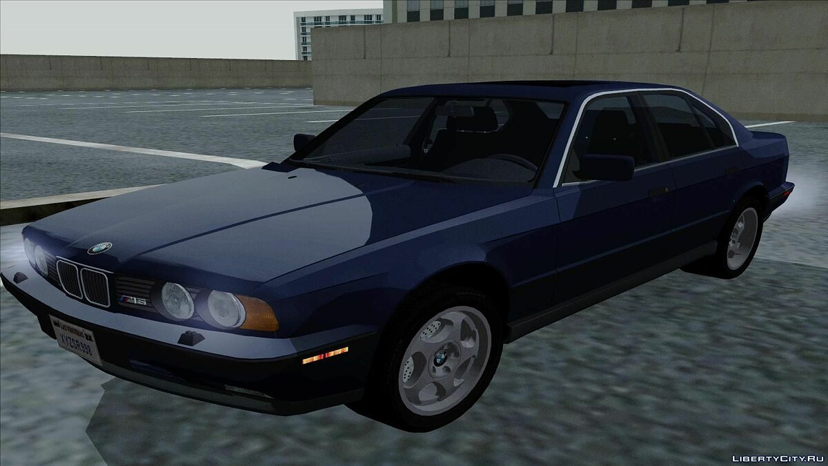 Скачать BMW M5 E34 для GTA San Andreas