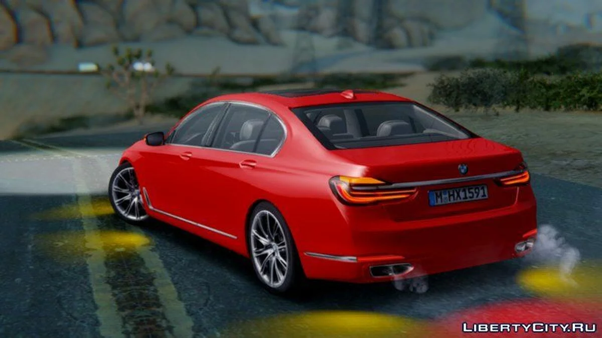 BMW 750Li 7-series G12 2016 / GTA San Andreas