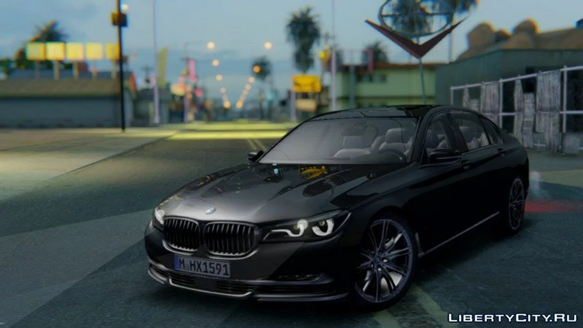 BMW 750Li 7-series G12 2016 / GTA San Andreas