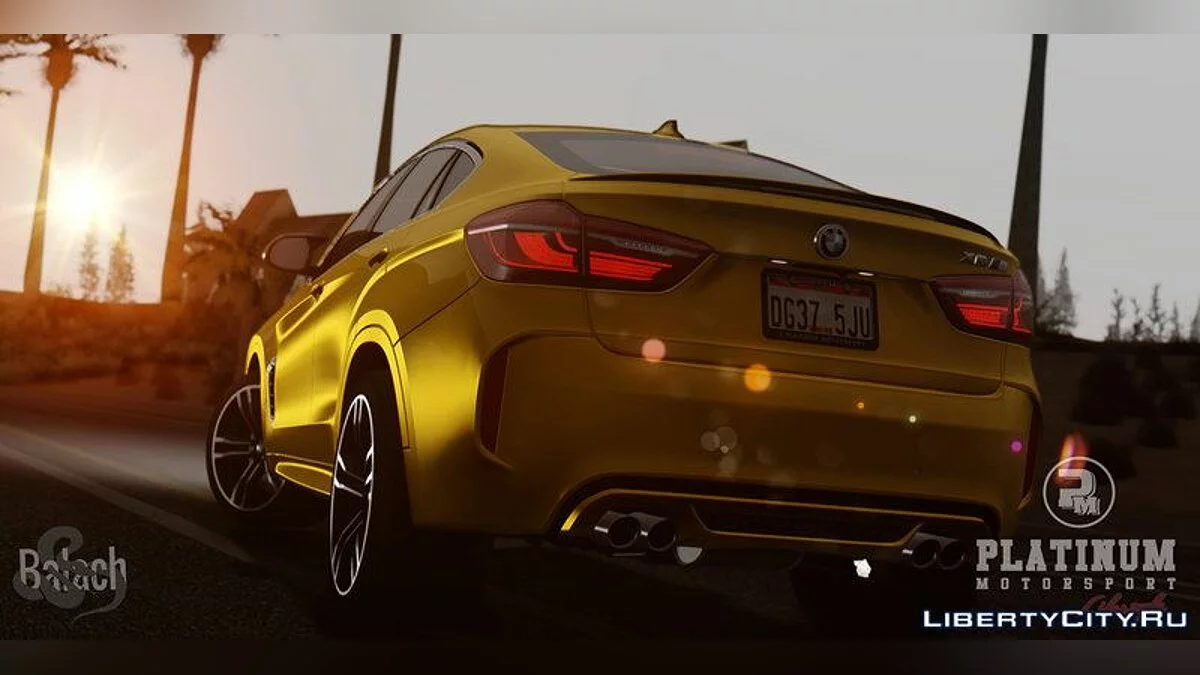 BMW X6M F86 2016 / GTA San Andreas