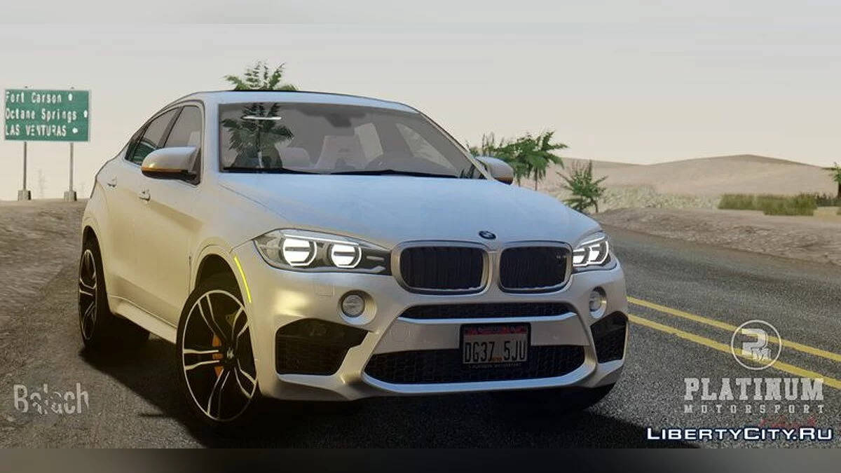 BMW X6M F86 2016 / GTA San Andreas