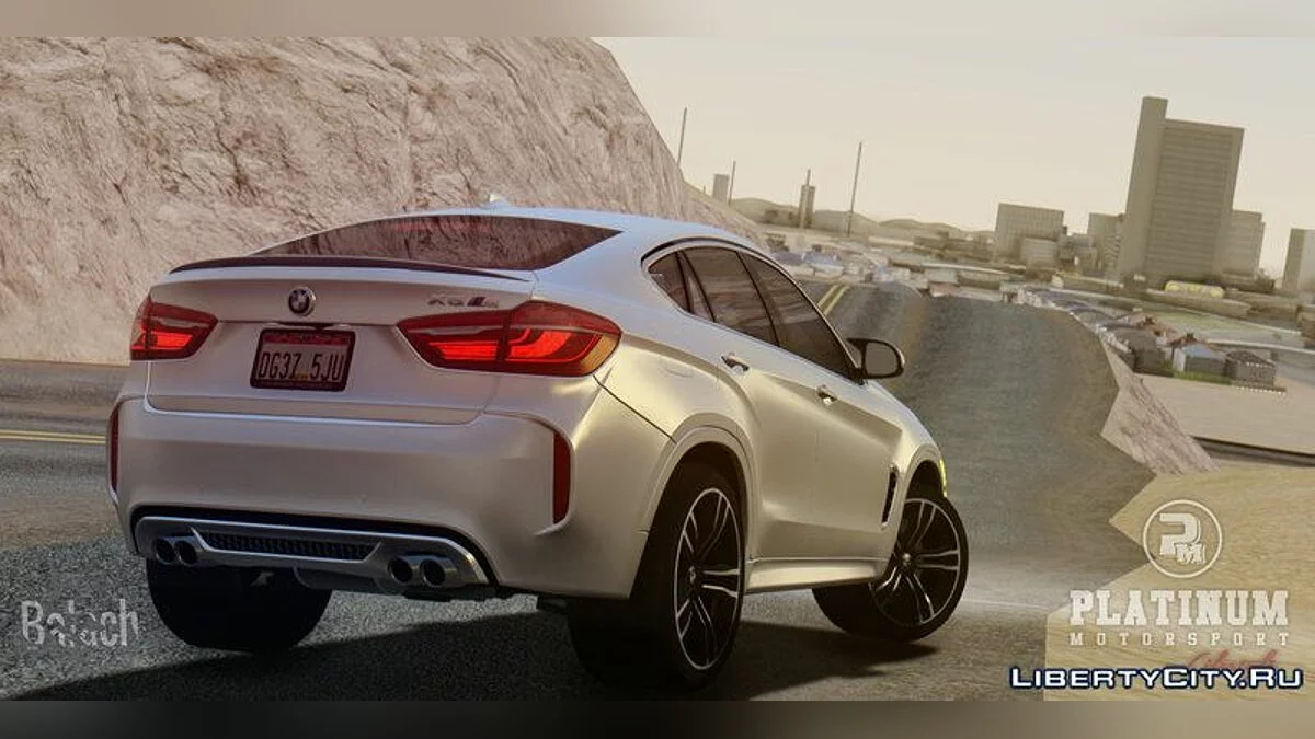 BMW X6M F86 2016 / GTA San Andreas