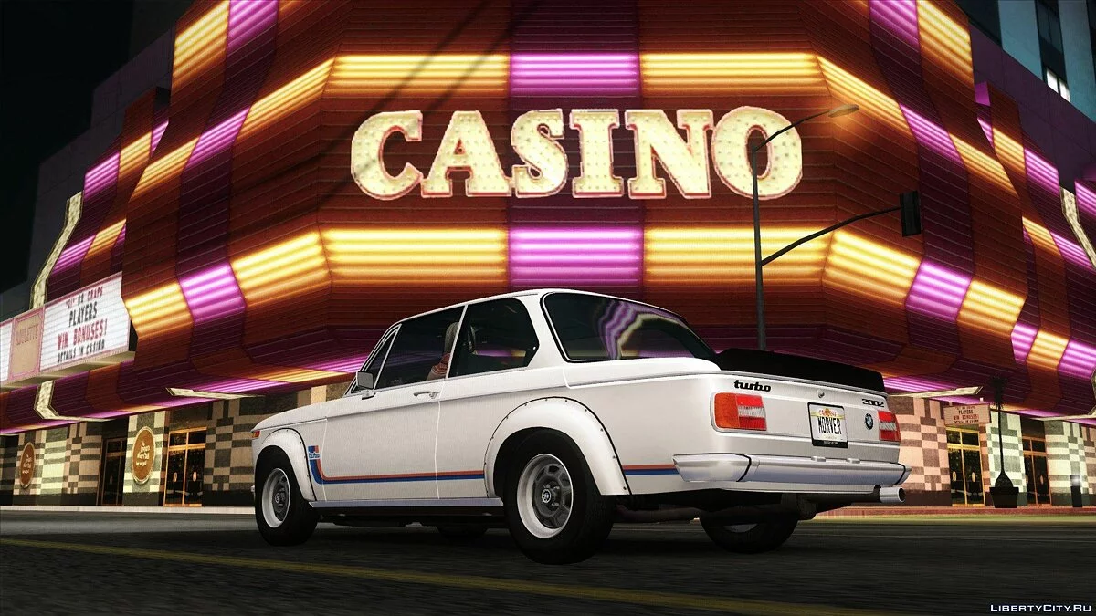 BMW 2002 Turbo (E10) 1973 / GTA San Andreas
