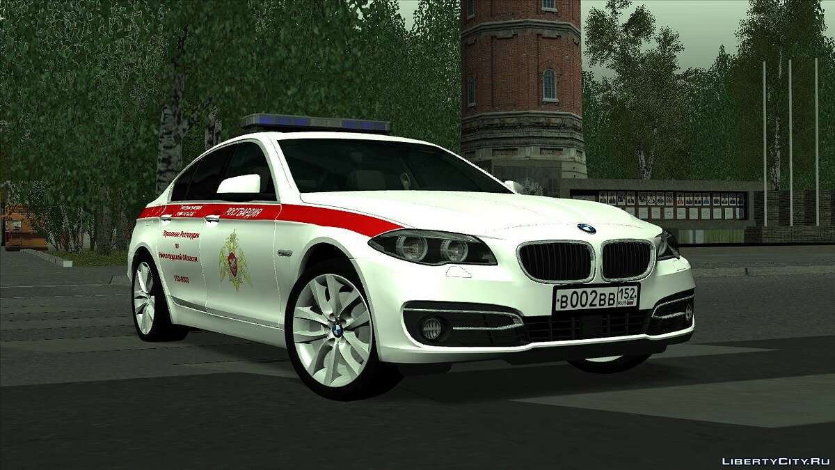 Скачать BMW 530xd Управление Росгвардии для GTA San Andreas