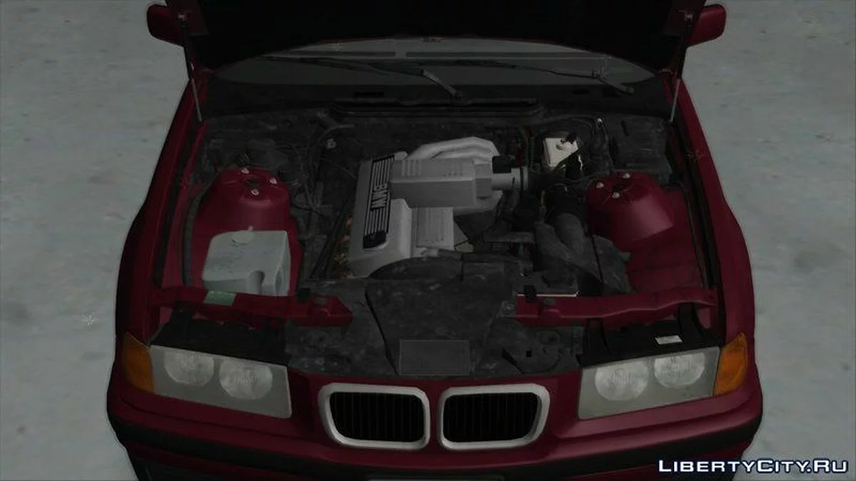 BMW 3-Series e36 Compact 318ti 1995 (US-Spec) / GTA San Andreas