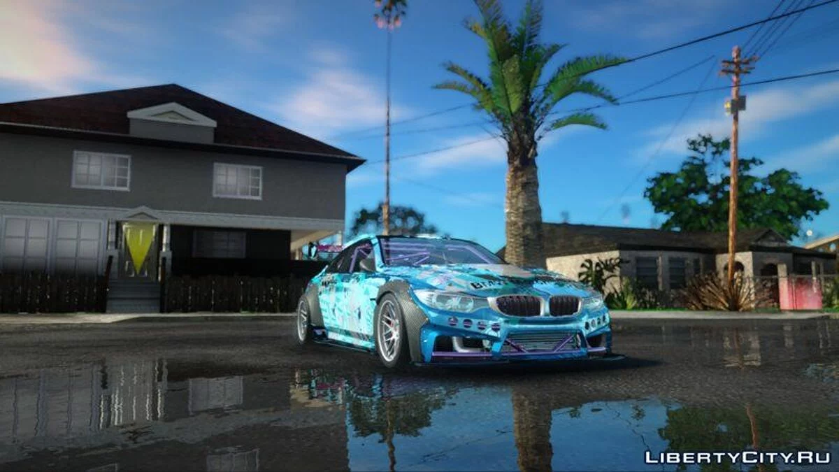 BMW M4 F82 Hatsune Miku / GTA San Andreas