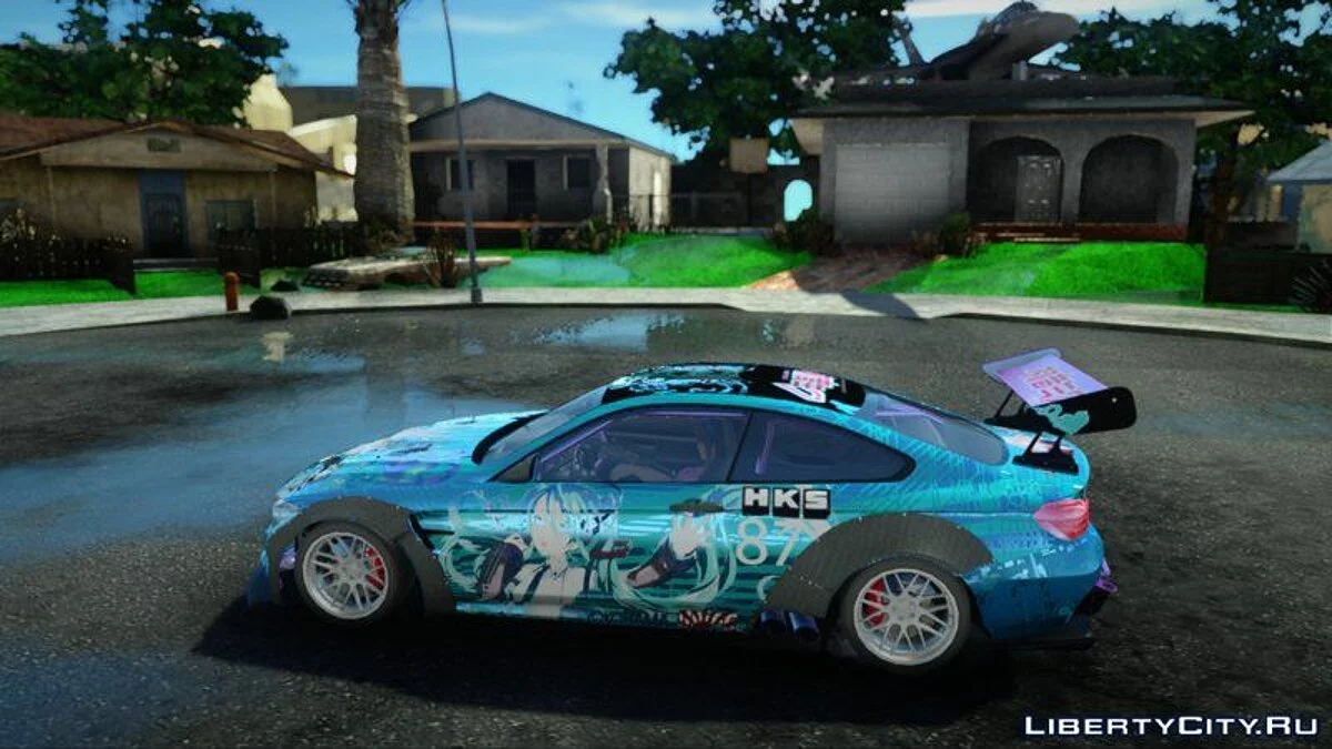 BMW M4 F82 Hatsune Miku / GTA San Andreas