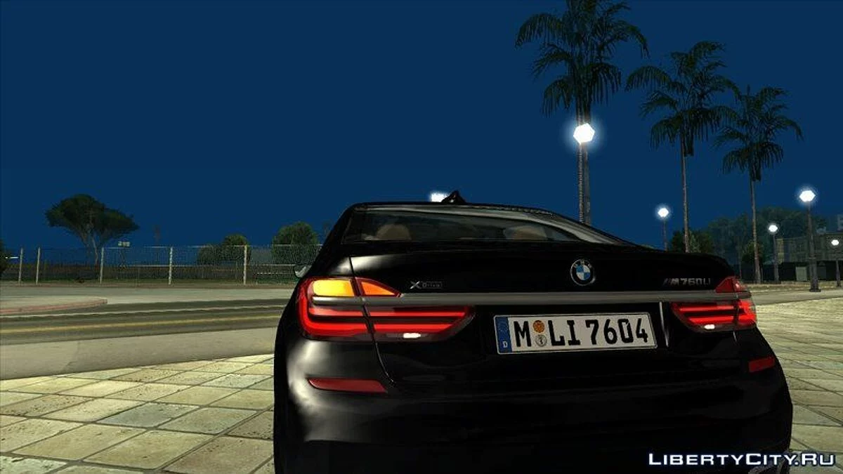 BMW M760LI G12 2018 German V1.0 / GTA San Andreas