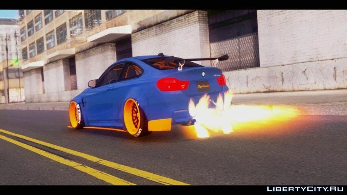 BMW M4 F82 GTS Liberty Walk LB Performance 2015 / GTA San Andreas