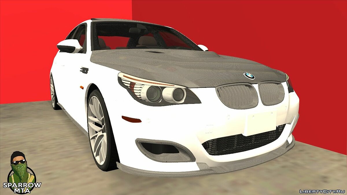 Скачать BMW M5 E60 для MTA SA для GTA San Andreas