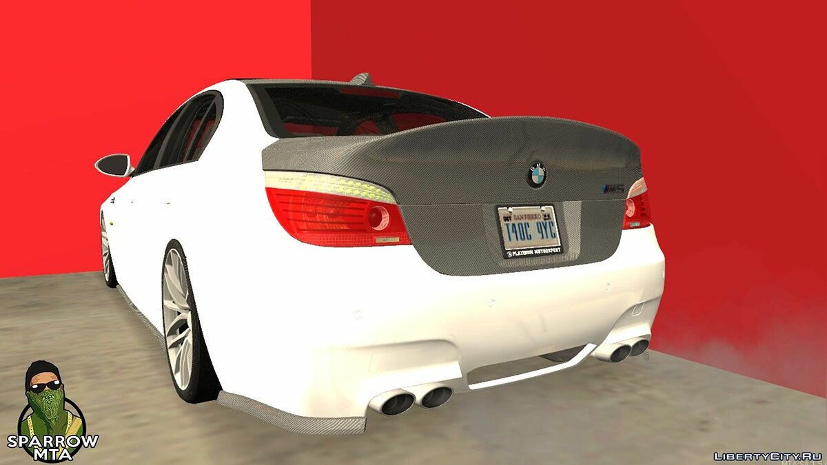 Скачать BMW M5 E60 для MTA SA для GTA San Andreas