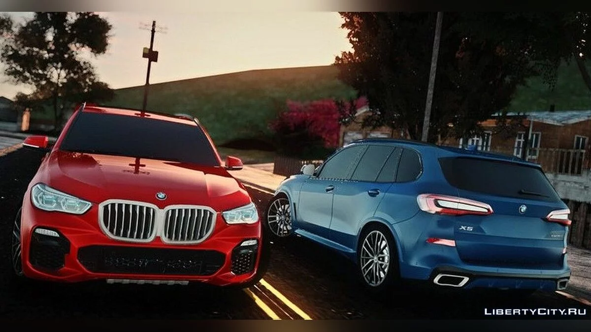 BMW X5 G05 M Sport 2019 / GTA San Andreas