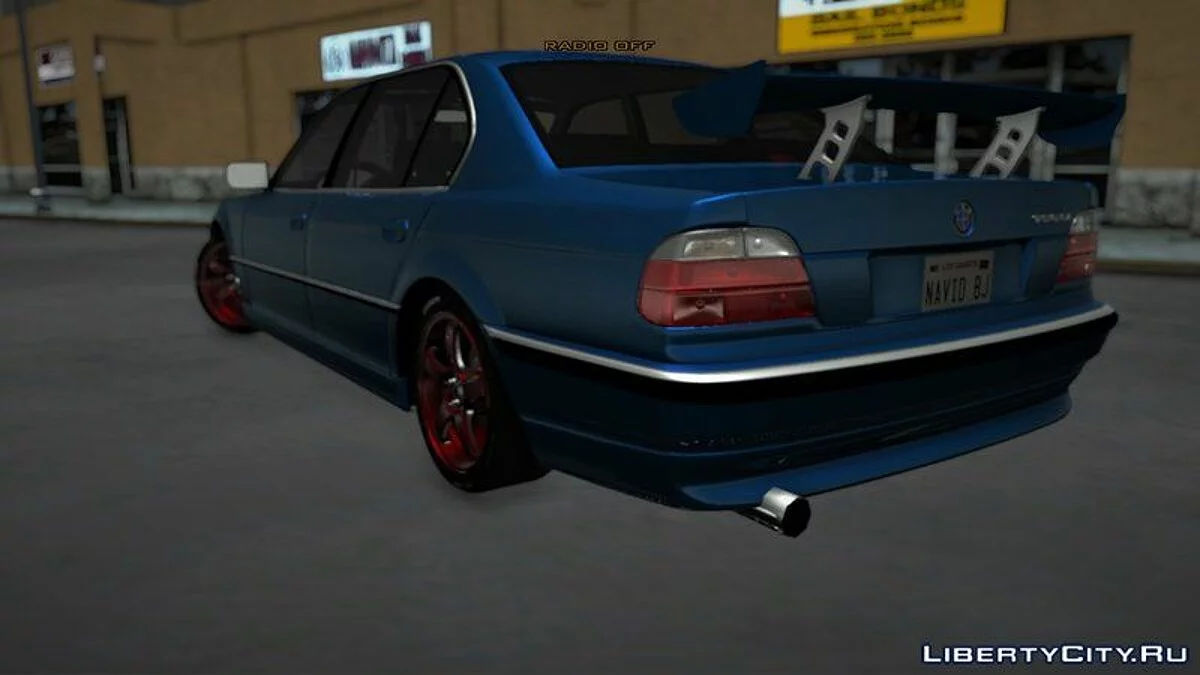 BMW 750i E38 1999 [Tunable|Sound] / GTA San Andreas