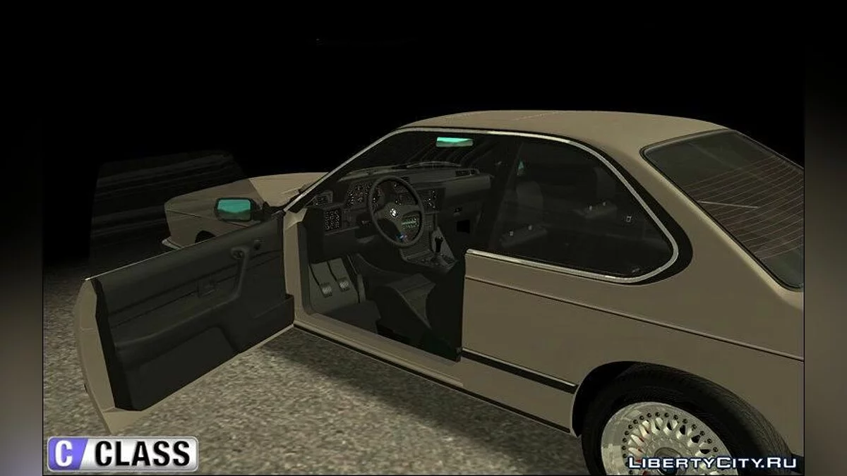 1984 BMW E24 M635 CSi - Stock / GTA San Andreas