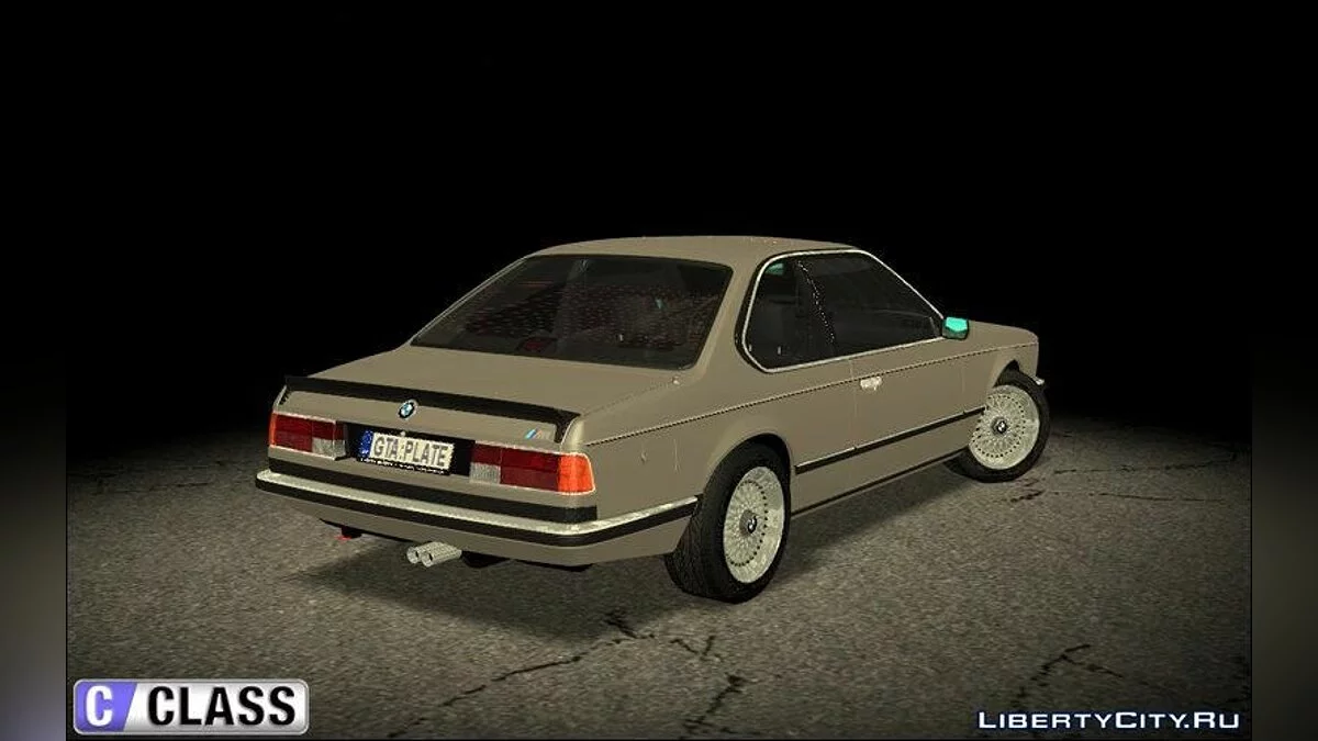1984 BMW E24 M635 CSi - Stock / GTA San Andreas