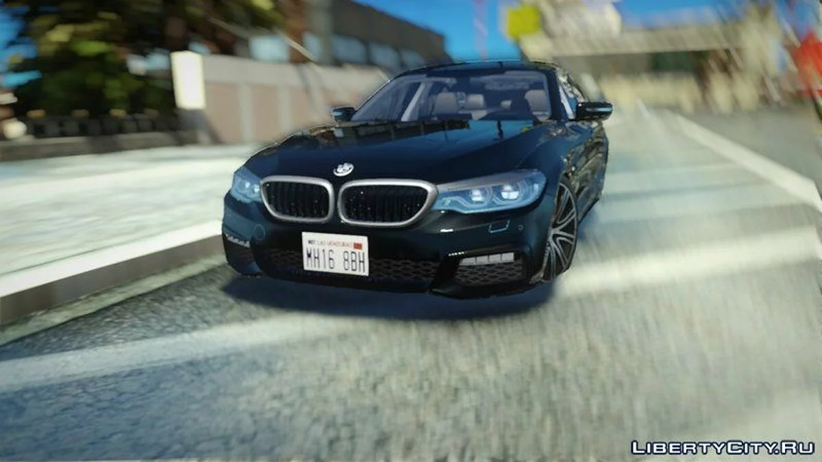 2018 BMW 540i G30 / GTA San Andreas