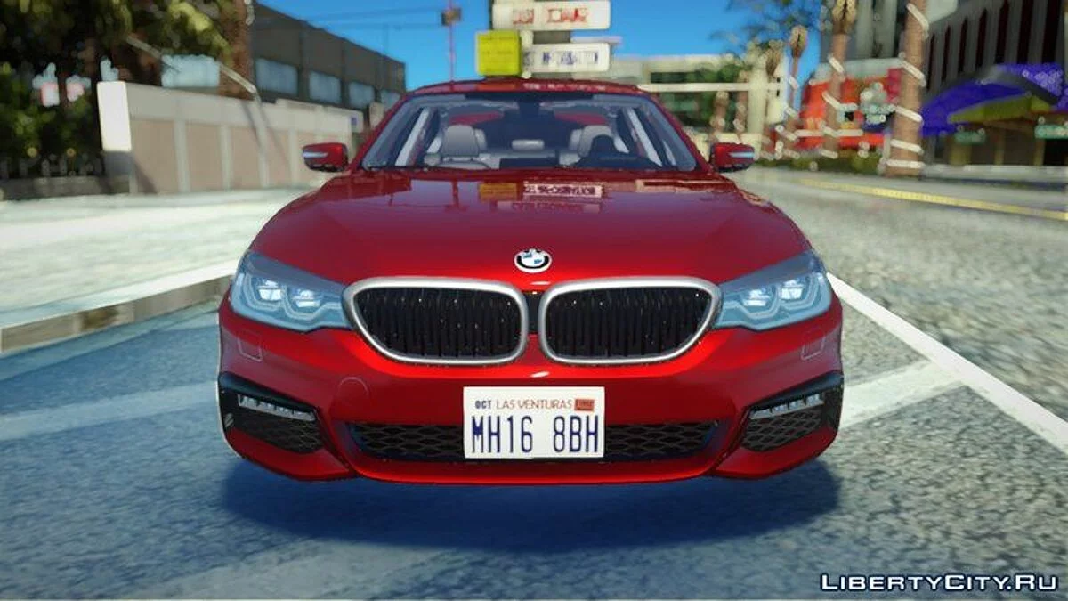 2018 BMW 540i G30 / GTA San Andreas