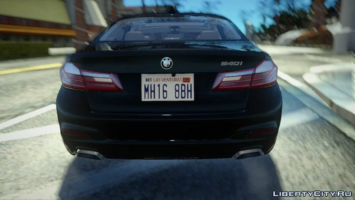 2018 BMW 540i G30 / GTA San Andreas