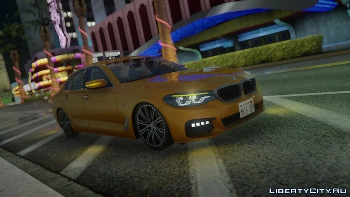 2018 BMW 540i G30 / GTA San Andreas