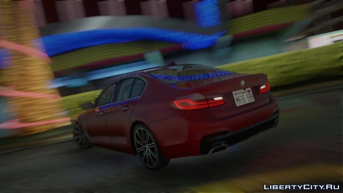2018 BMW 540i G30 / GTA San Andreas