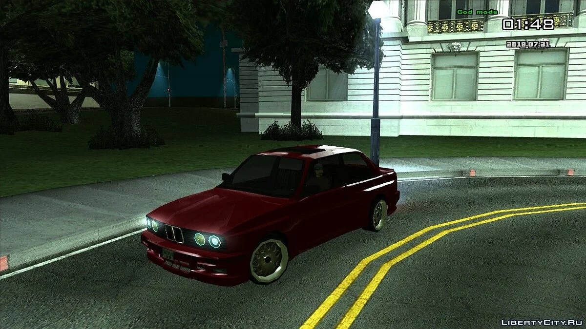 BMW E30 полностью тюнингуемый / GTA San Andreas