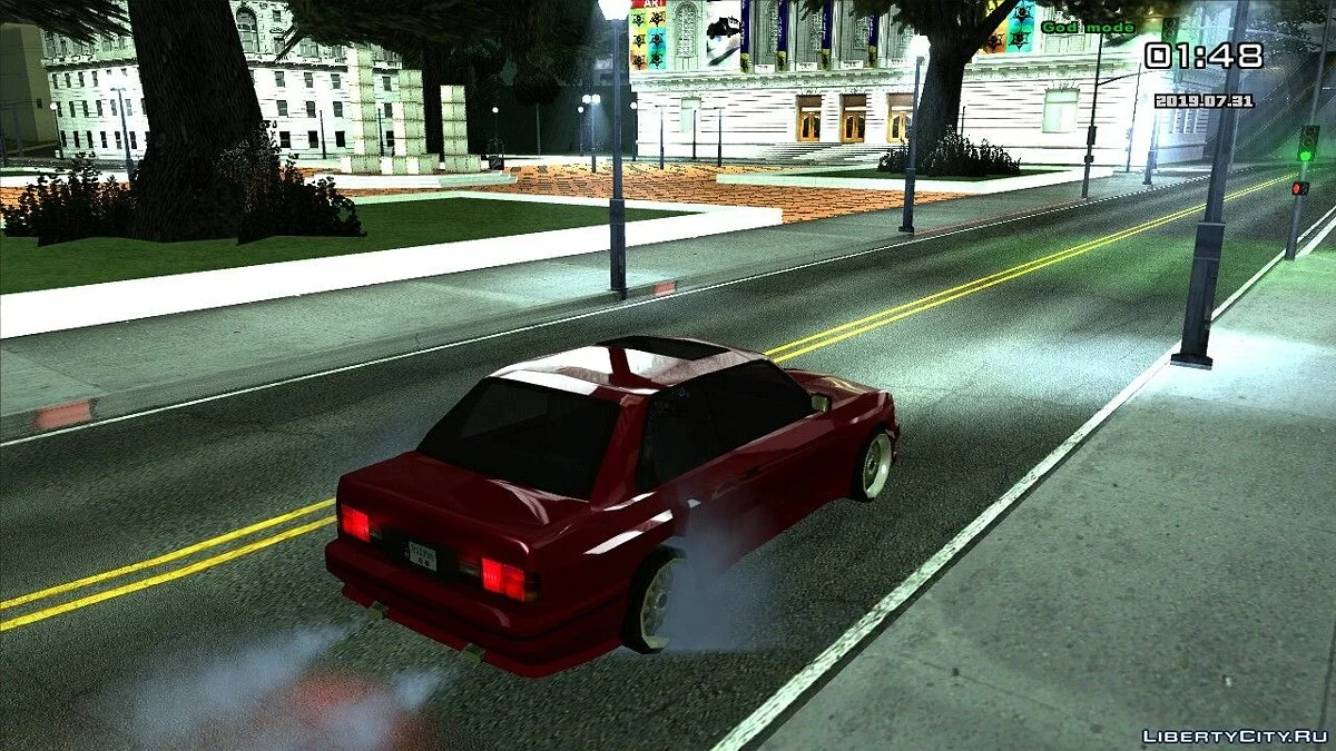 BMW E30 полностью тюнингуемый / GTA San Andreas