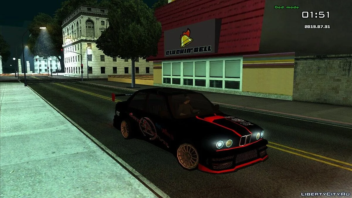 BMW E30 полностью тюнингуемый / GTA San Andreas