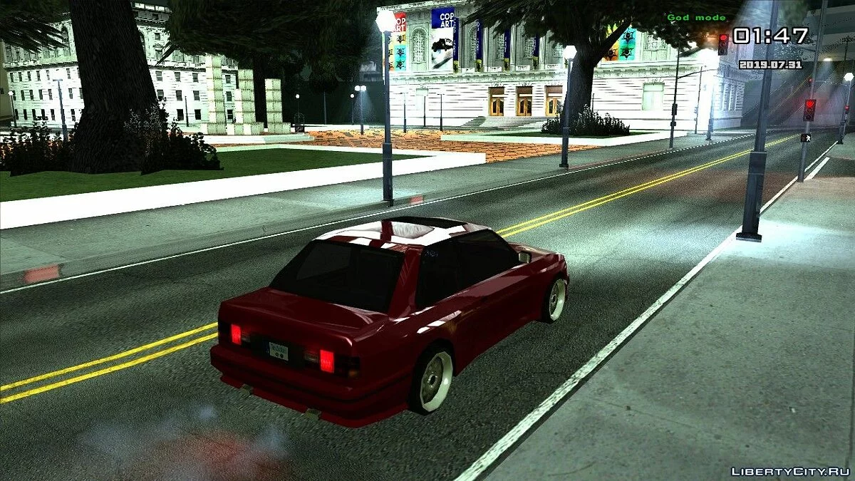 BMW E30 полностью тюнингуемый / GTA San Andreas