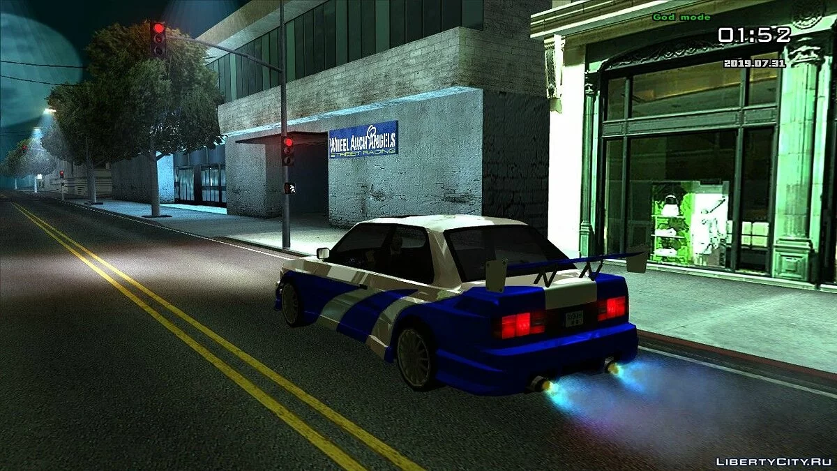 BMW E30 полностью тюнингуемый / GTA San Andreas